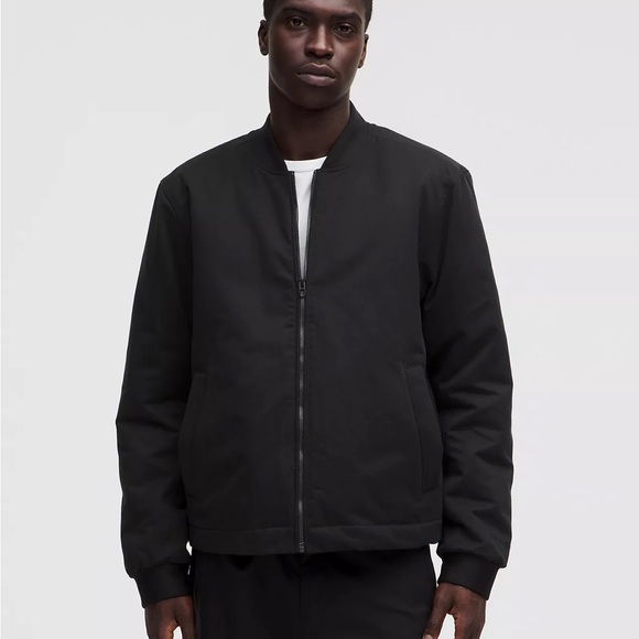lululemon athletica Other - Lululemon Insulated Cotton-Blend Bomber Jacket | Size L